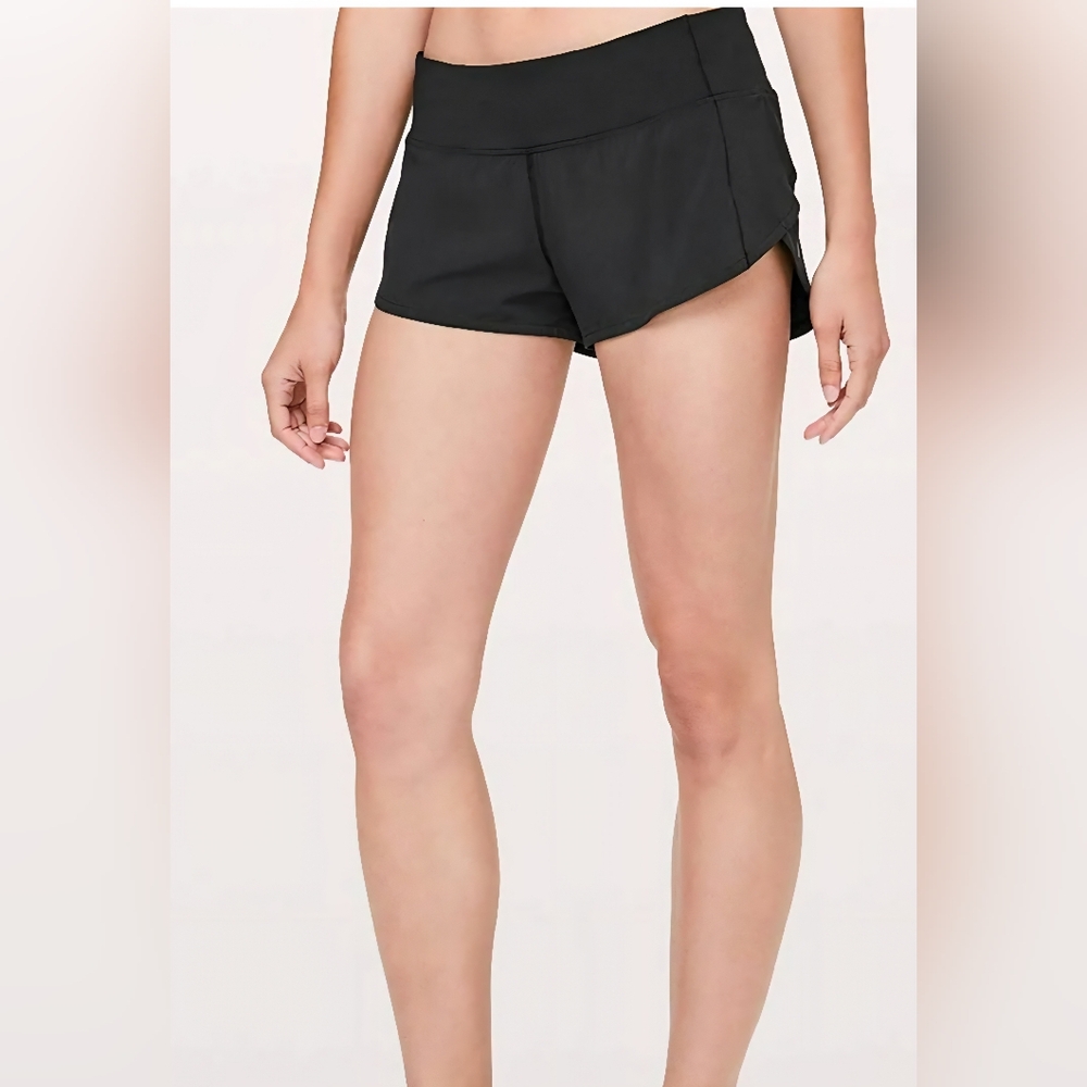 lululemon athletica Black Athletic Shorts - Picture 2 of 9